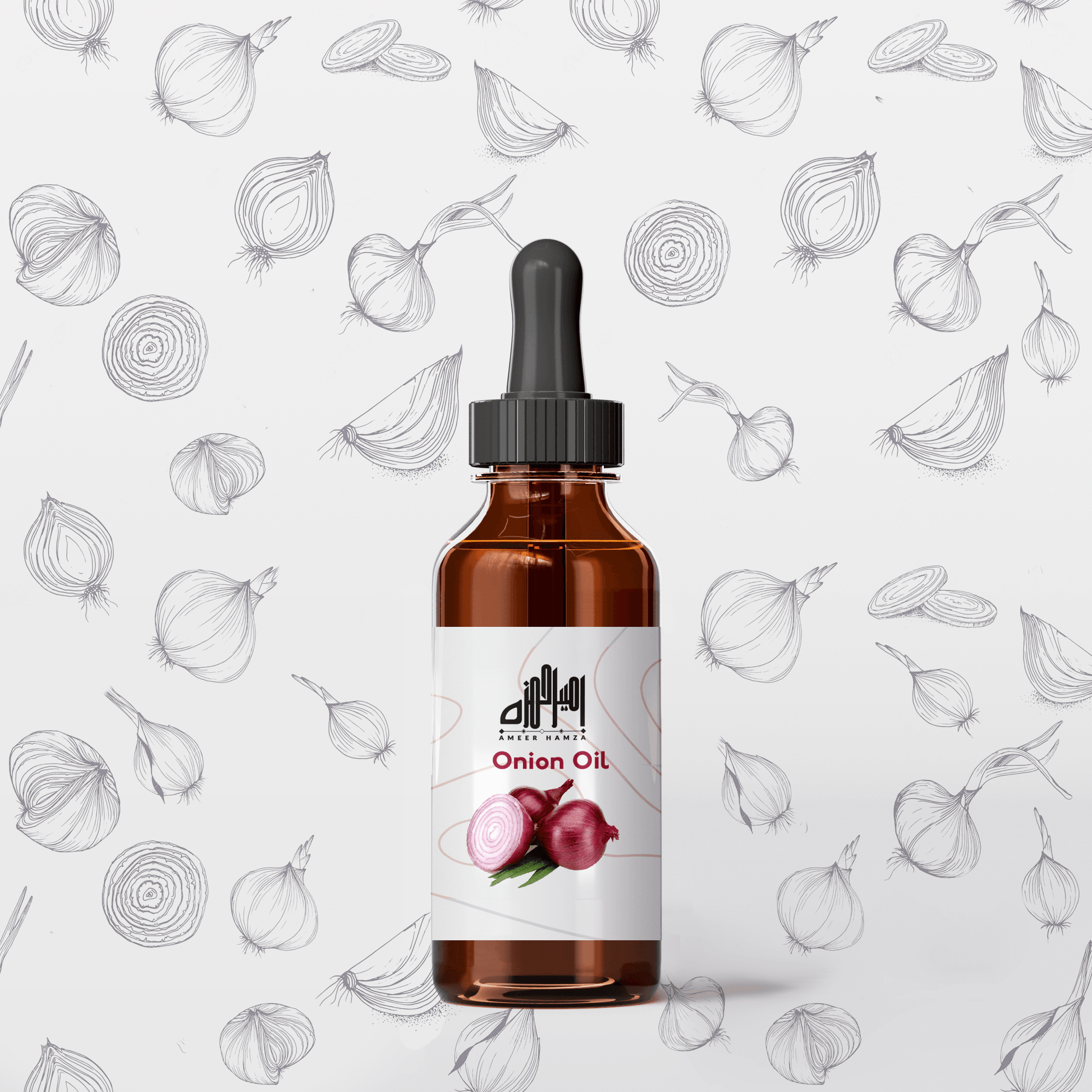 Onion Oil - روغن پیاز - Ameer Hamza Oils
