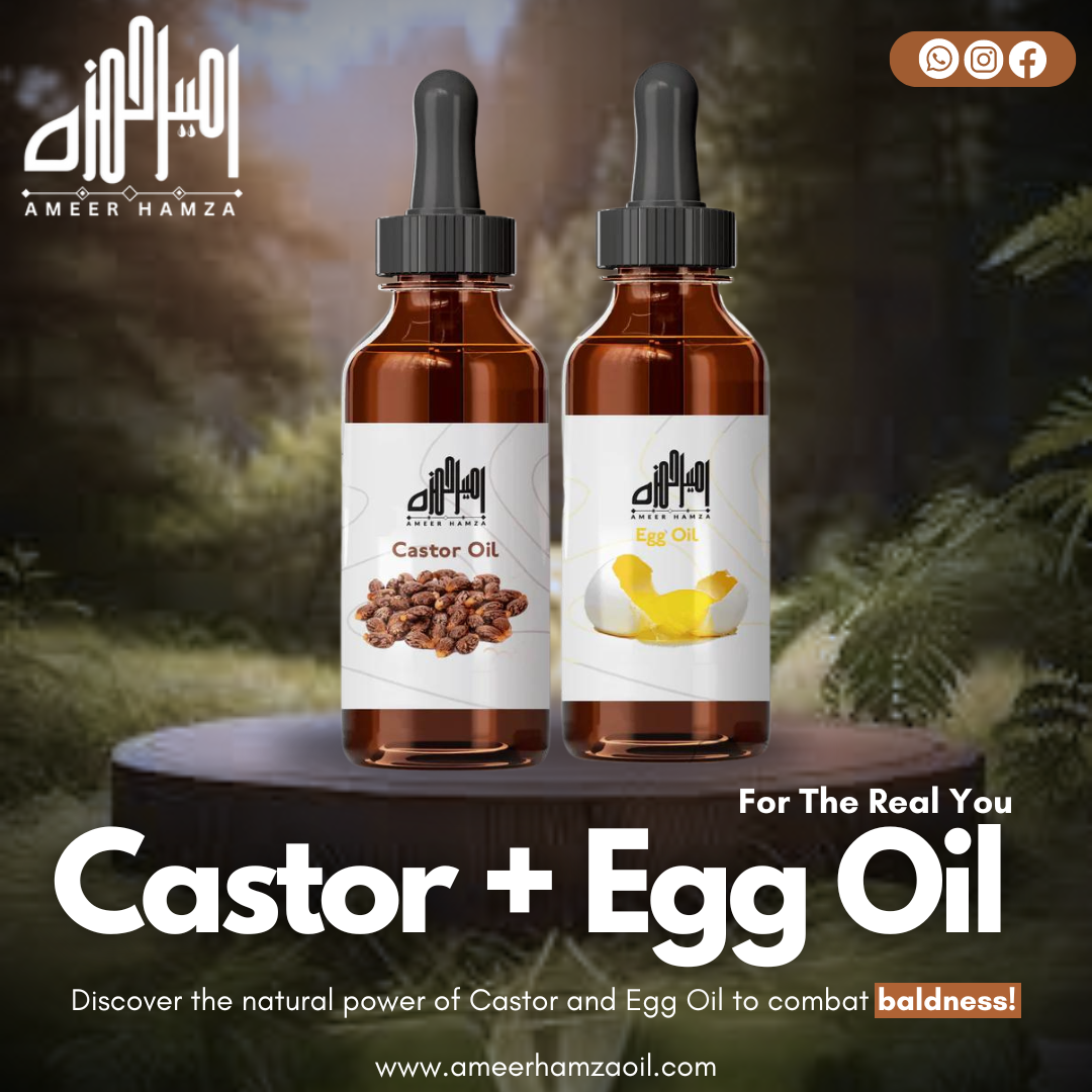 100ml Egg Oil + 50ml Castor Oil - گنج پن سے مکمل نجات