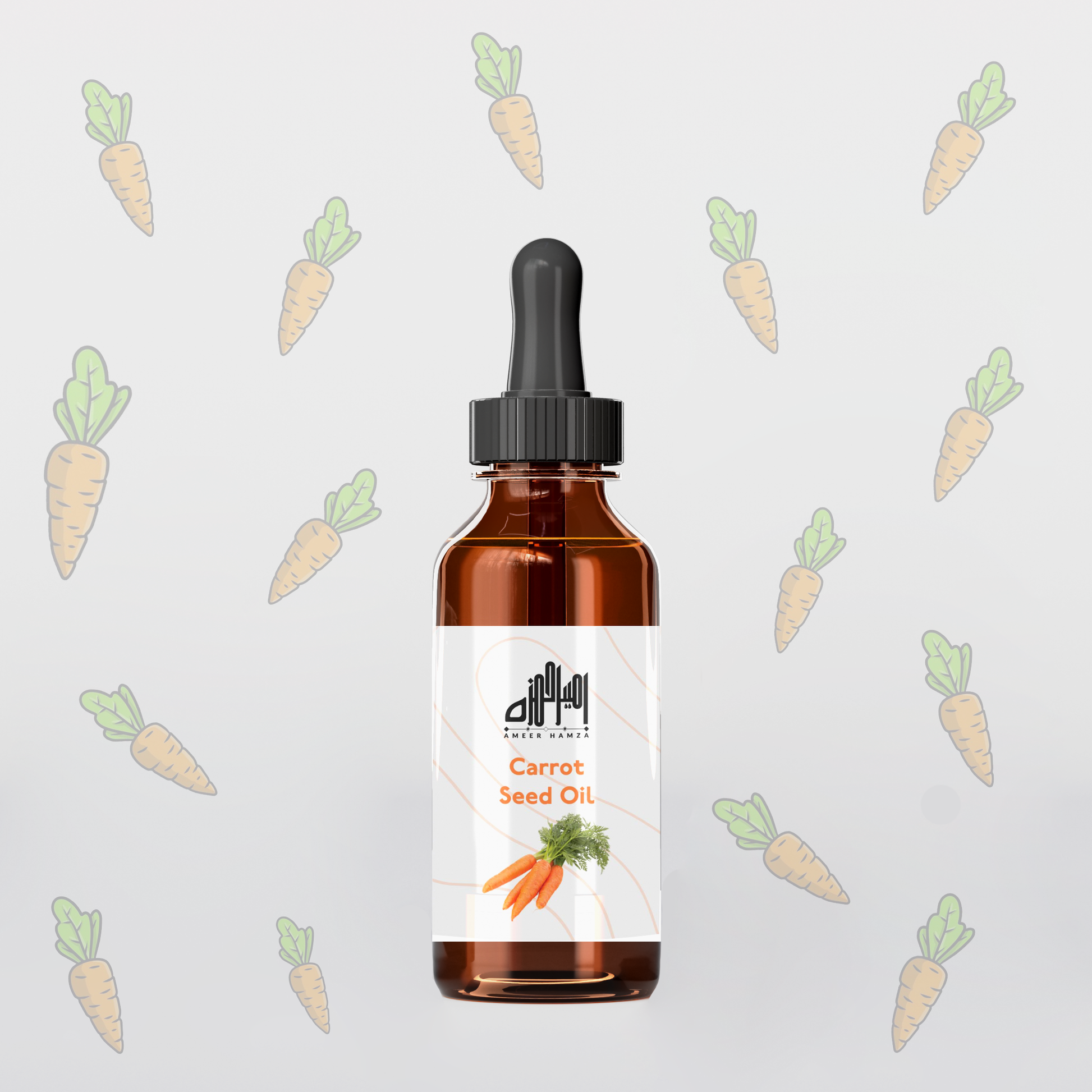 Carrot Seeds Oil - روغن گاجر - Ameer Hamza Oils